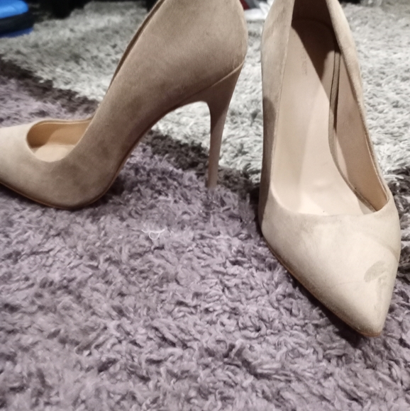 Something navy heels size 6 - Picture 1 of 3
